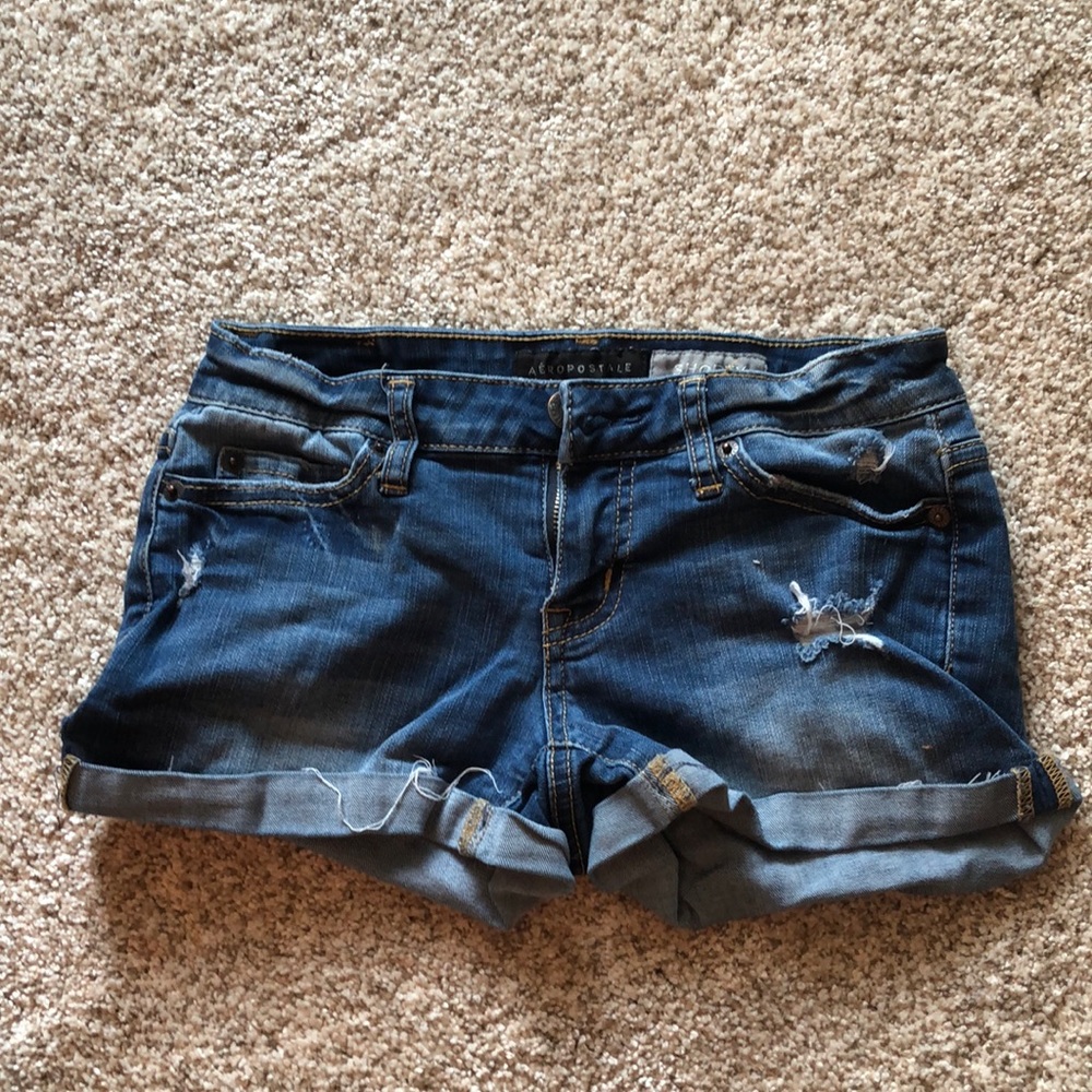 aeropostale jean shorts